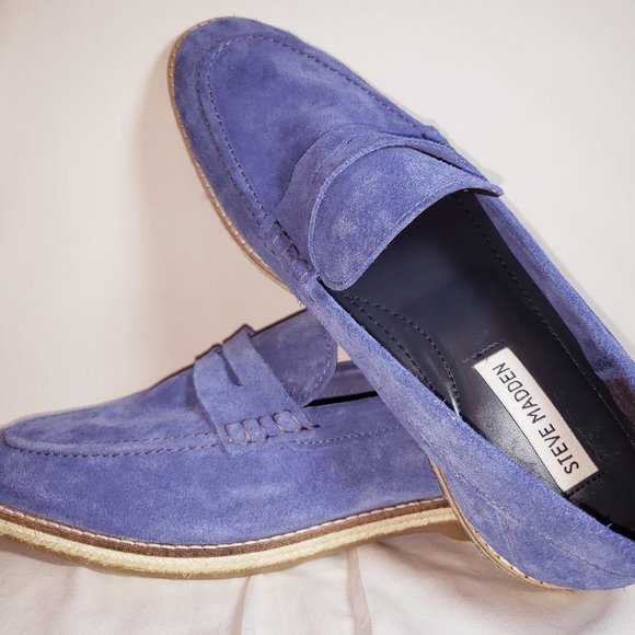 Steve Madden Levon Blue Suede main image 4
